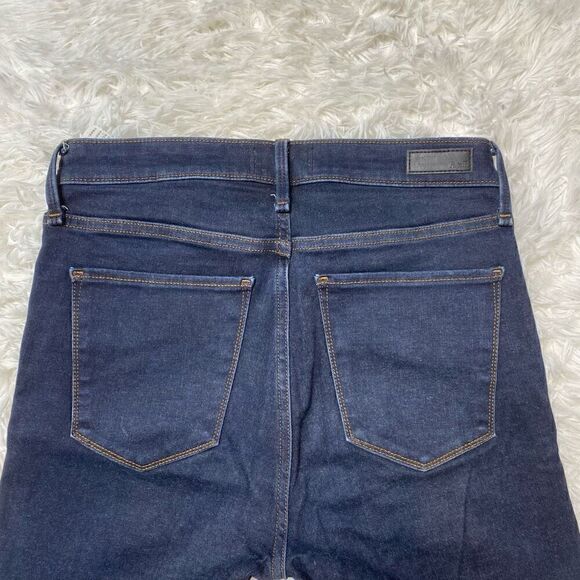 Abercrombie & Fitch Simone High Rise Super Skinny Jeans Size 4L 27 Dark Wash - Picture 11 of 11